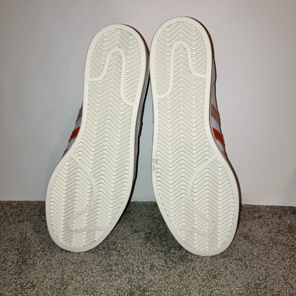 Adidas superstars size 10 men’s, Orange and Brown, Brand New - Picture 5 of 7